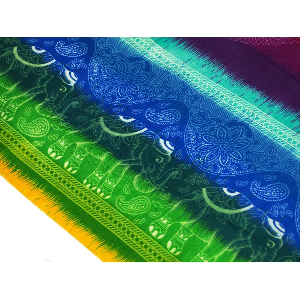 Rainbow Elephant Sarong - Image 3