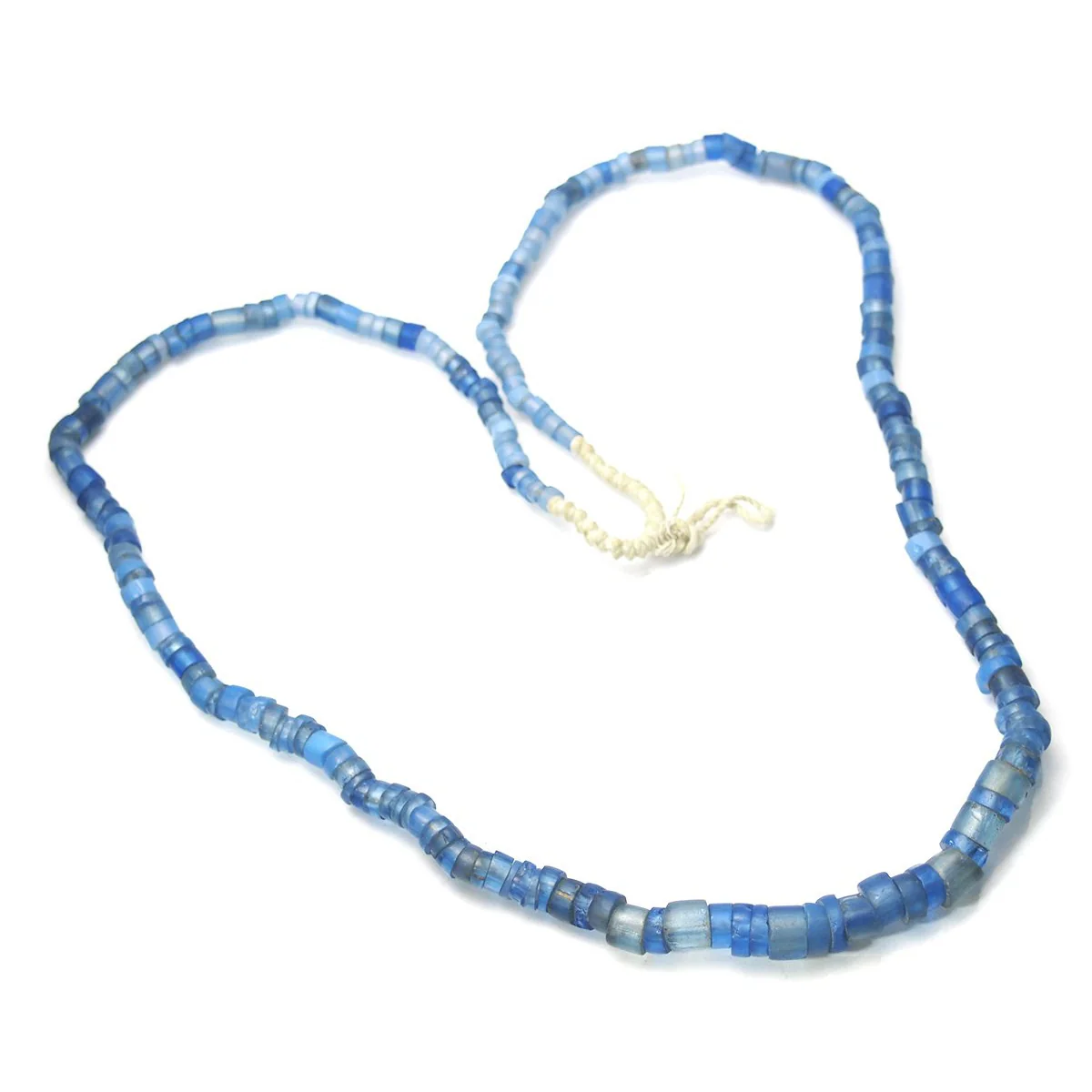 Rare 19th Century Opalescent Blue "Granbee" Slices from Nigeria - Image 4