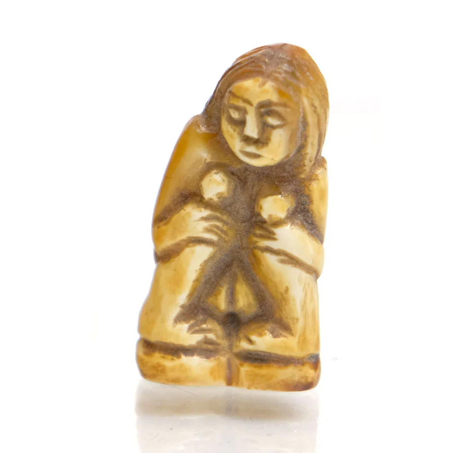 Rare Mae B'Per Fertility Figure Amulet - Image 7