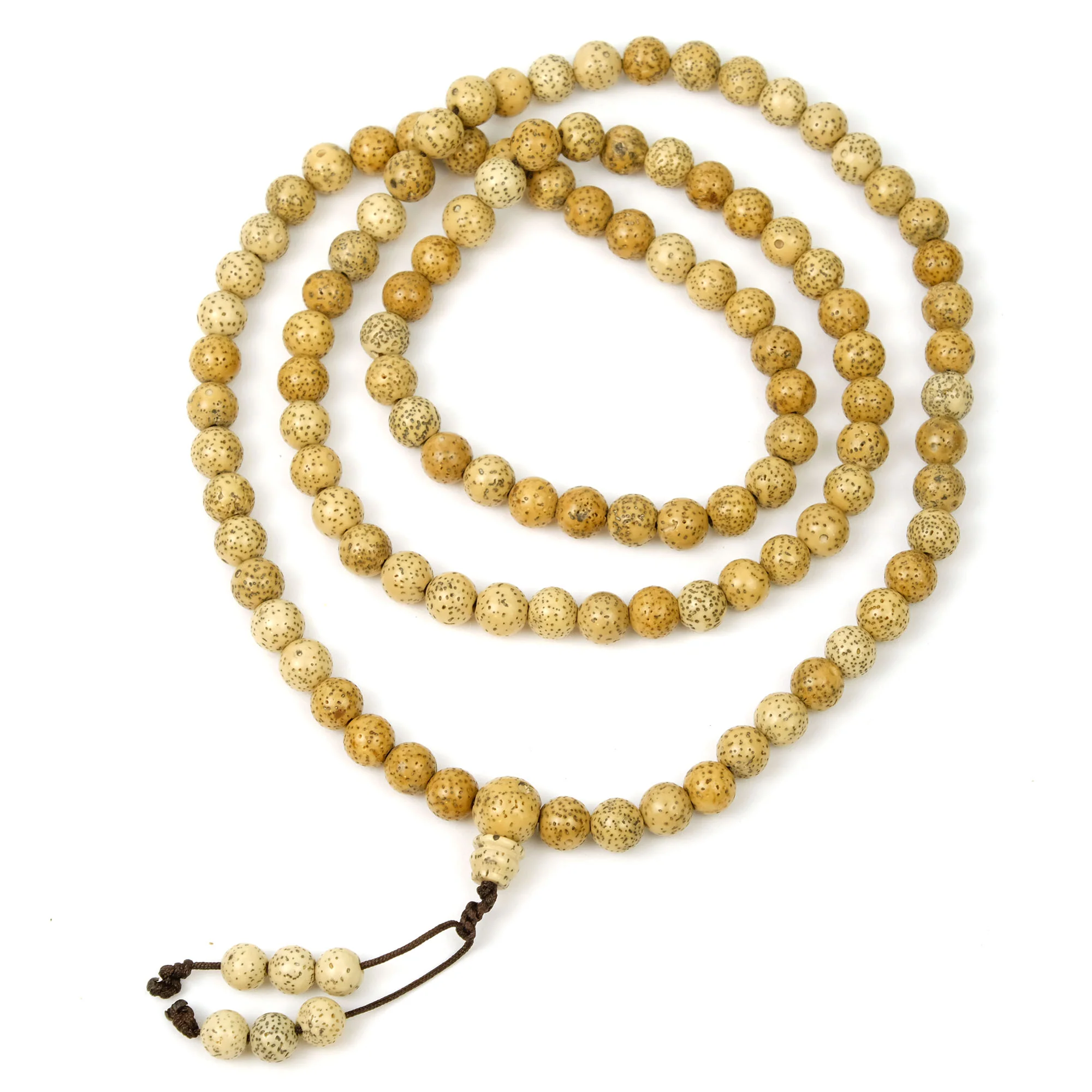 Rattan Seed Mala 8mm - Image 2