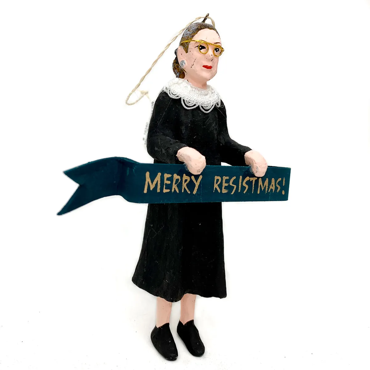 RBG Merry Resistmas Ornament - Image 2