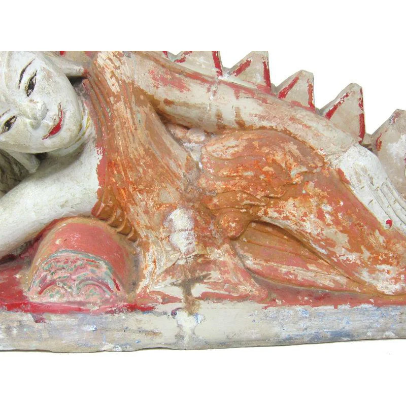 Burma Reclining Marble Buddha Ca. Late 19th Century - Image 2