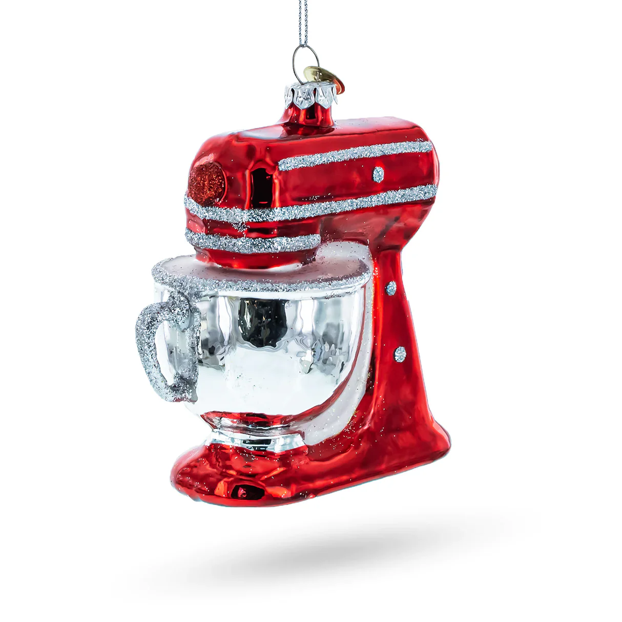 Retro Red Standing Mixer Kitchen Ornament PS - Image 2