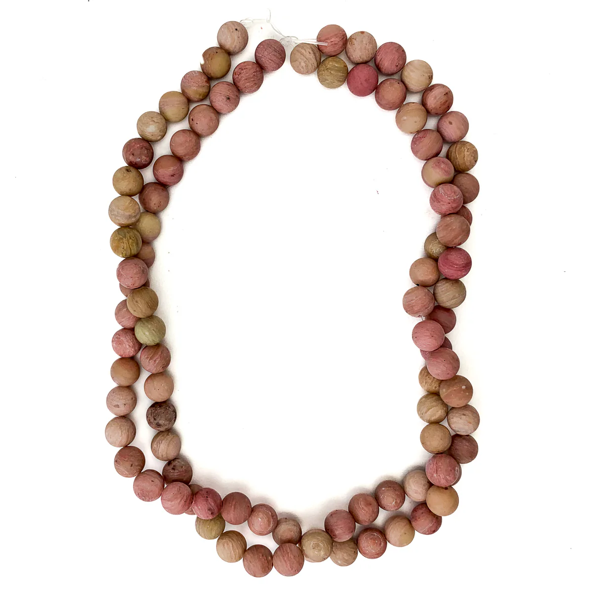 Rhodonite 8mm Matte Rounds - Image 3