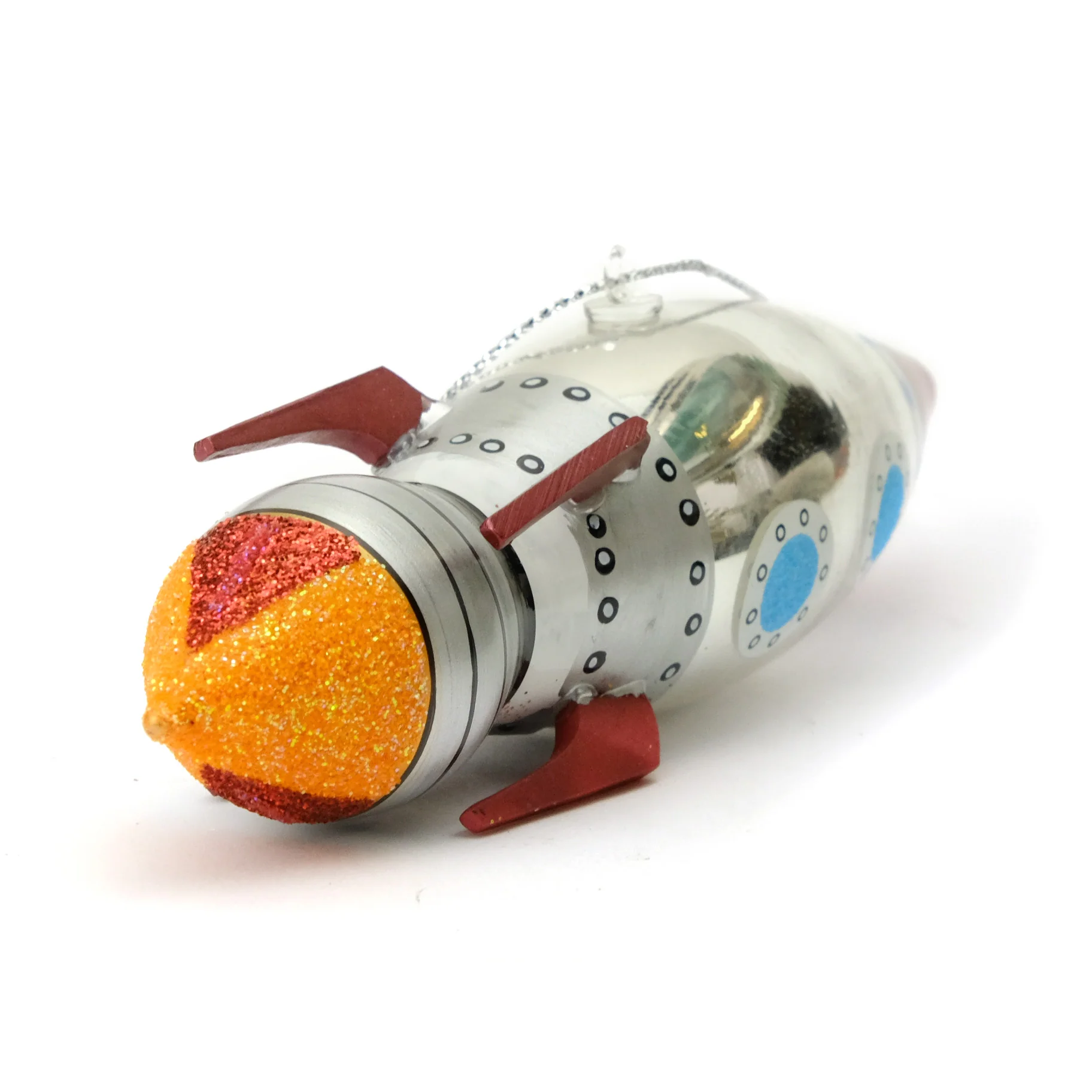 Rocket Ship to the Moon Ornament - Image 2