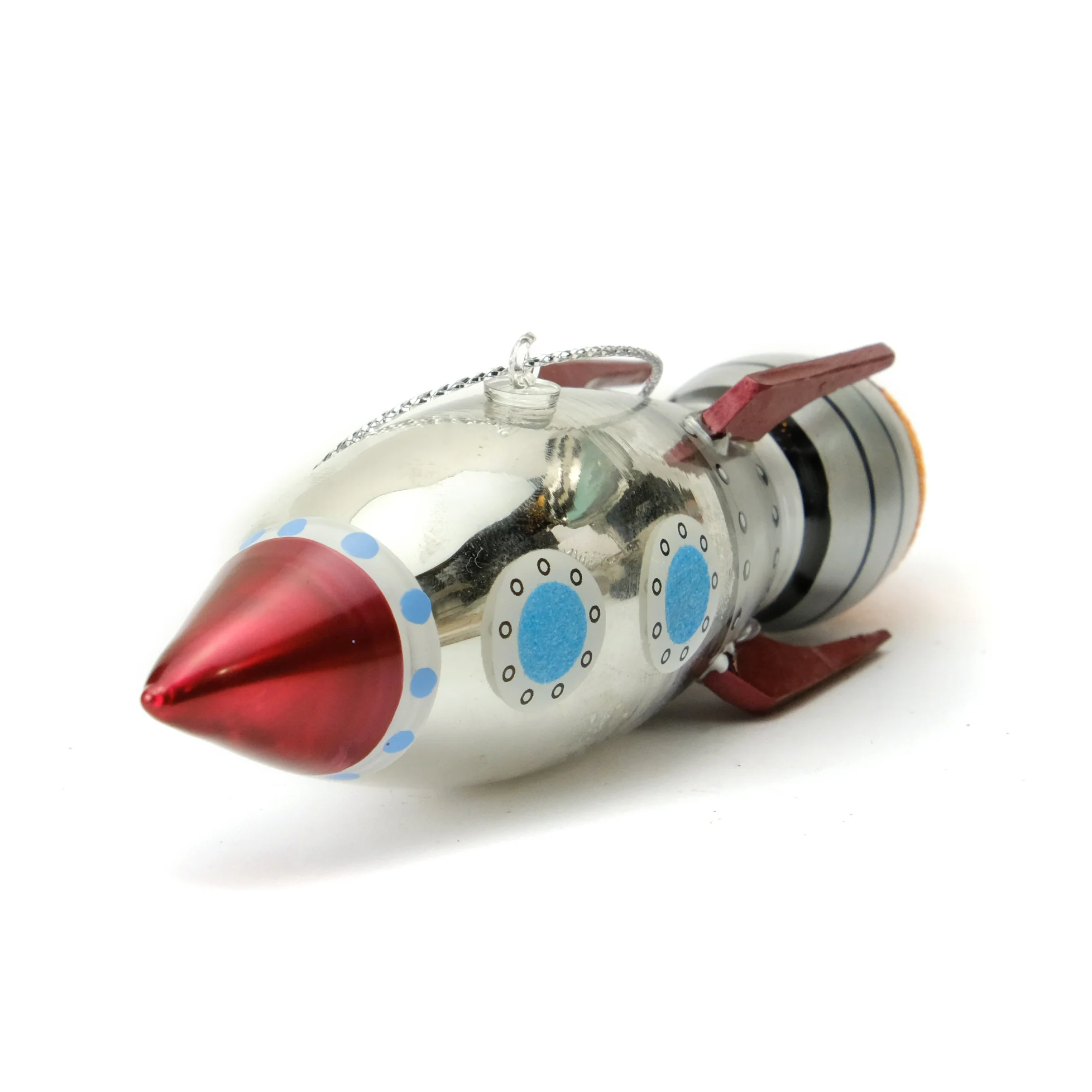 Rocket Ship to the Moon Ornament - Image 3