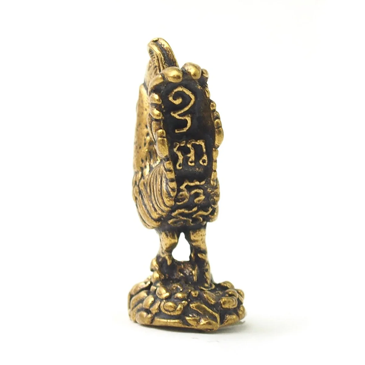 Rooster Brass Pendant - Image 2