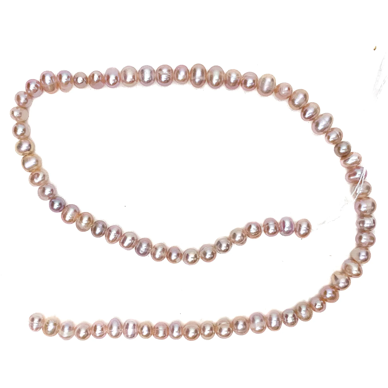 Rose Potato Freshwater Pearl Bead Strand - Image 2