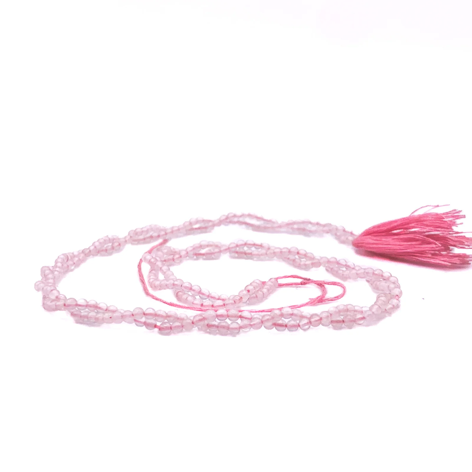 Rose Quartz 2mm Smooth Rounds Bead Strand - Image 8
