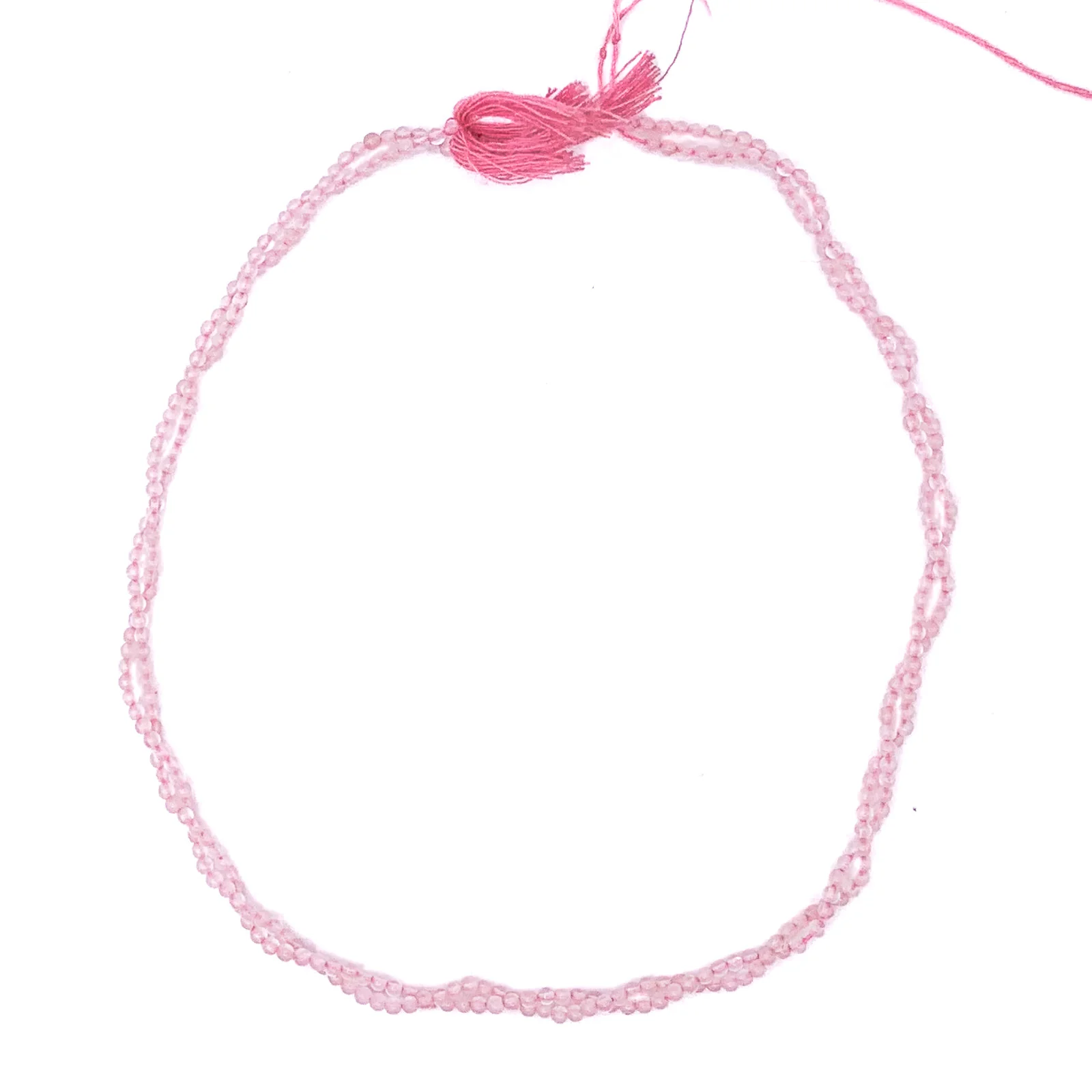 Rose Quartz 2mm Smooth Rounds Bead Strand - Image 9