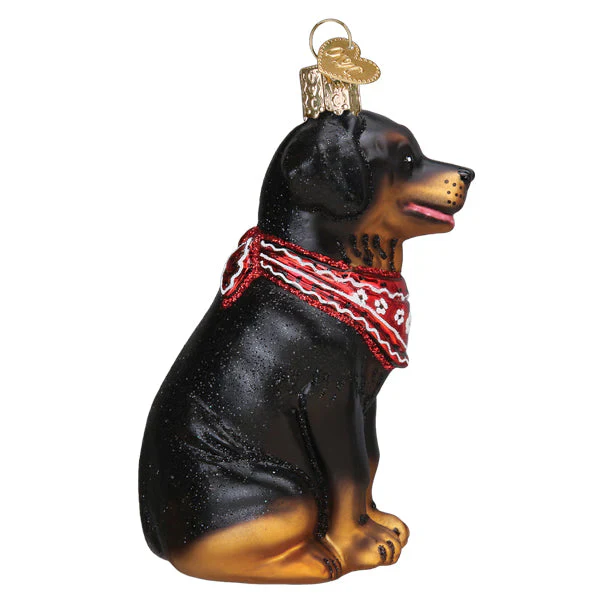 Rottweiler Dog Ornament - Image 2