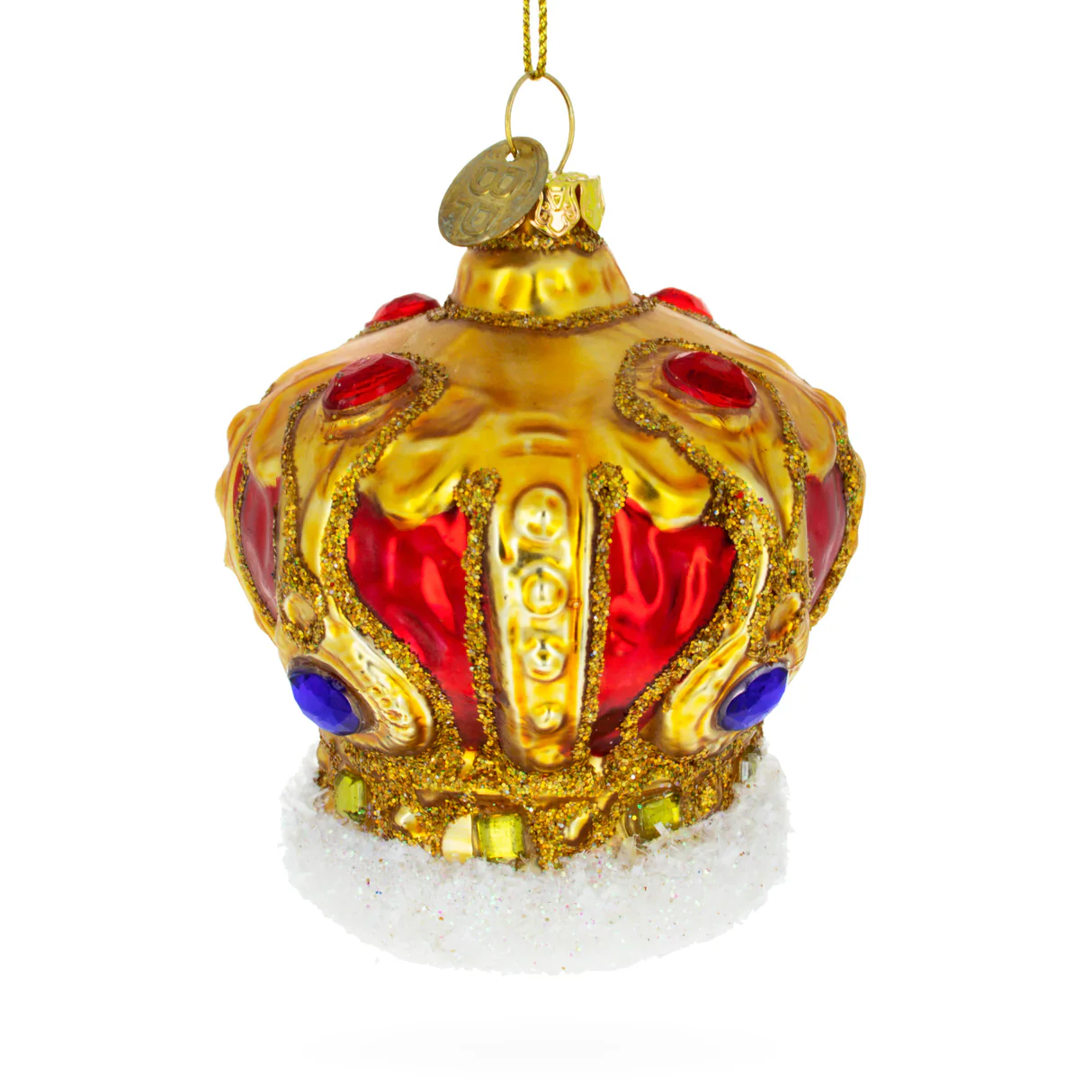 Royal Radiance Jeweled Crown Ornament PS - Image 2