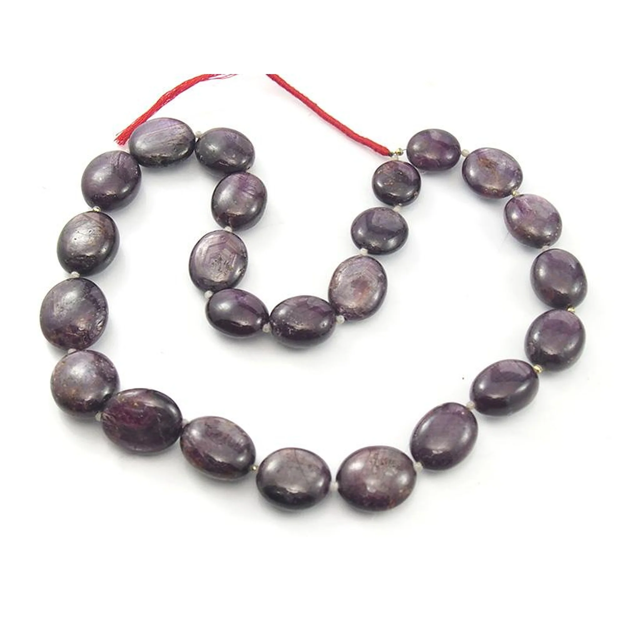 Ruby Star Smooth Oval Strand - Image 4