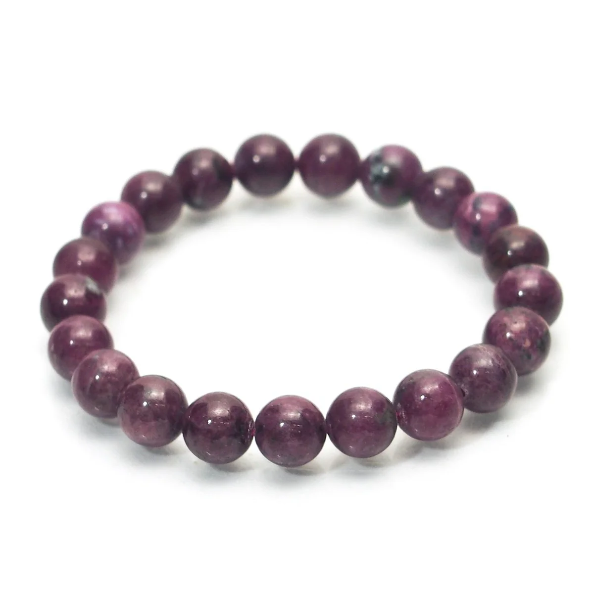 Ruby Stretch Bracelet 7mm,8mm,9mm - Image 4