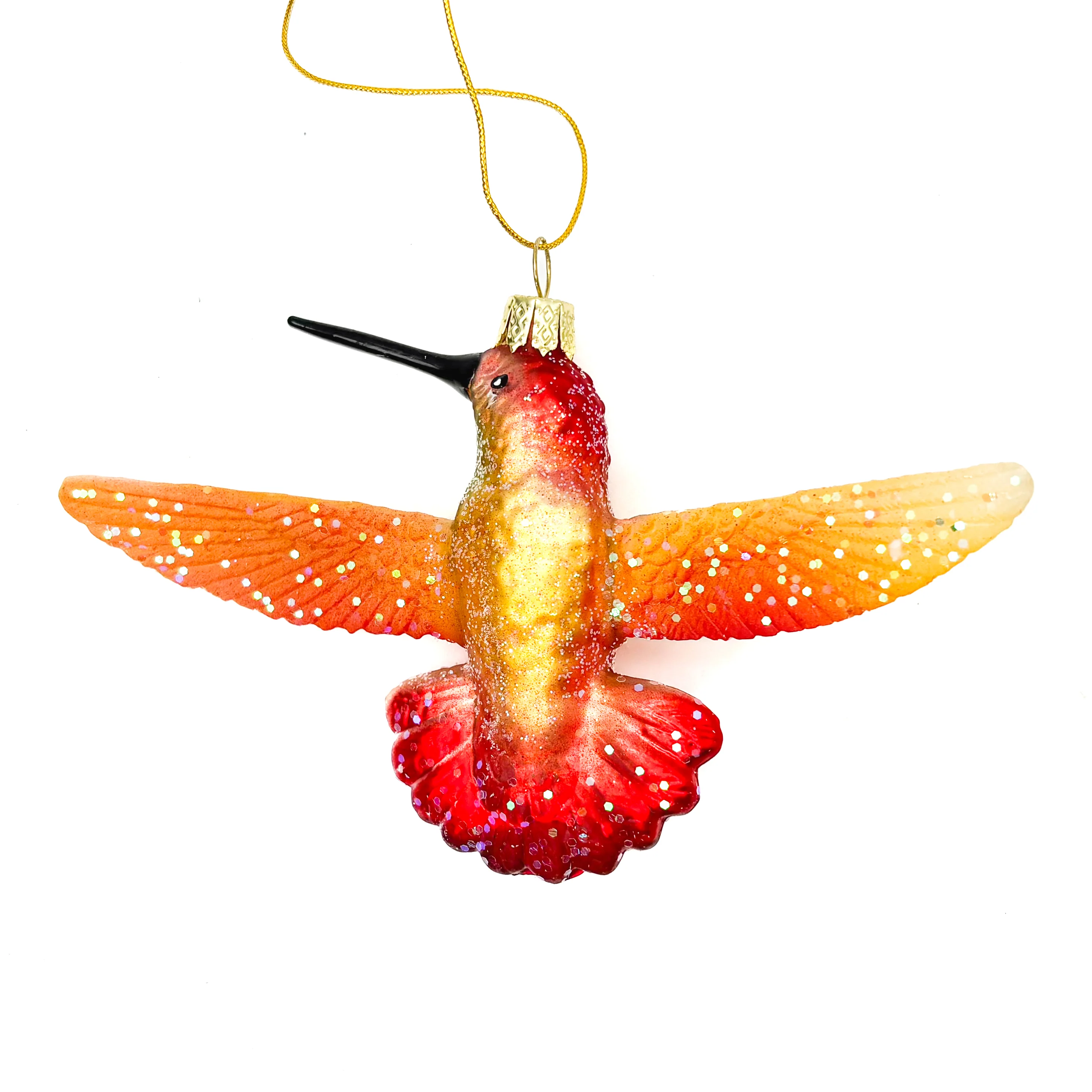 Ruby Throated Hummingbird Ornament - Image 8