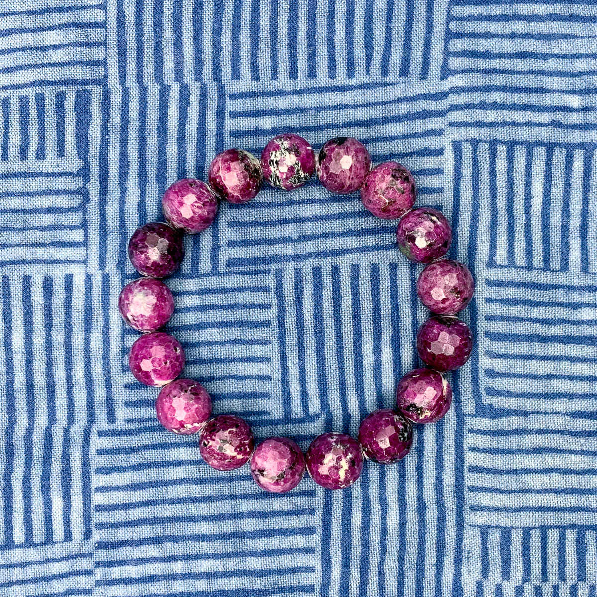 Ruby Zoisite Stretch Bracelets - Image 6