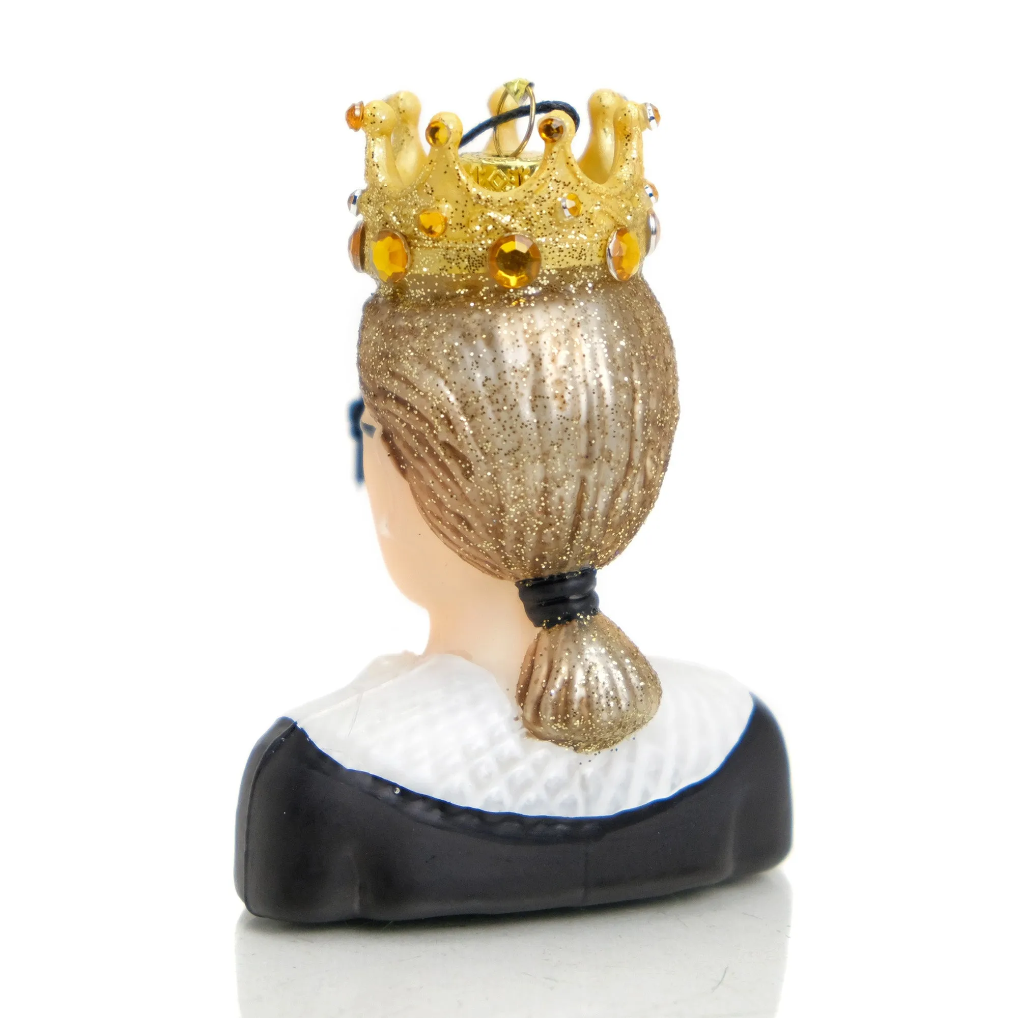 Ruth Bader Ginsburg Glass Ornament #2 - Image 3