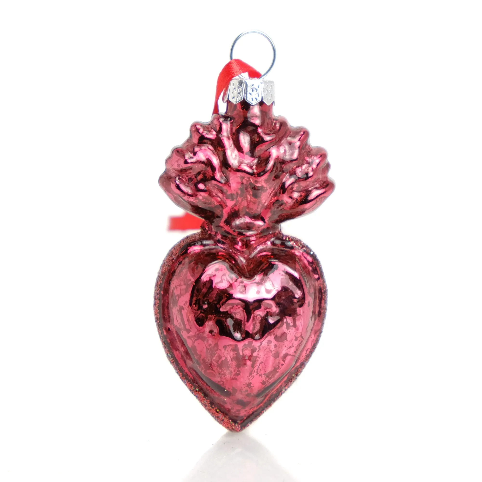 Sacred Heart Small Bright Ornament #2 - Image 3