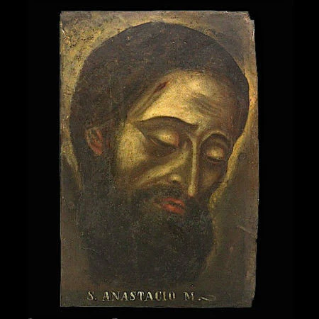 San Anastasius Martyr Retablo #115 - Image 2
