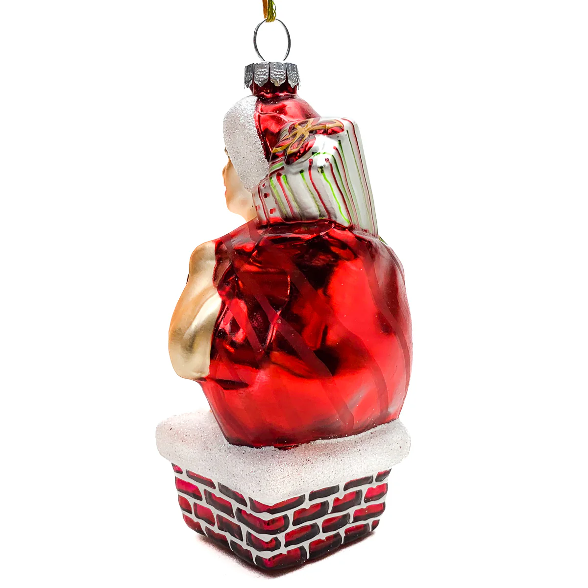 Santa's Muscly Helper Chimney Charley Ornament 50% OFF SALE - Image 4
