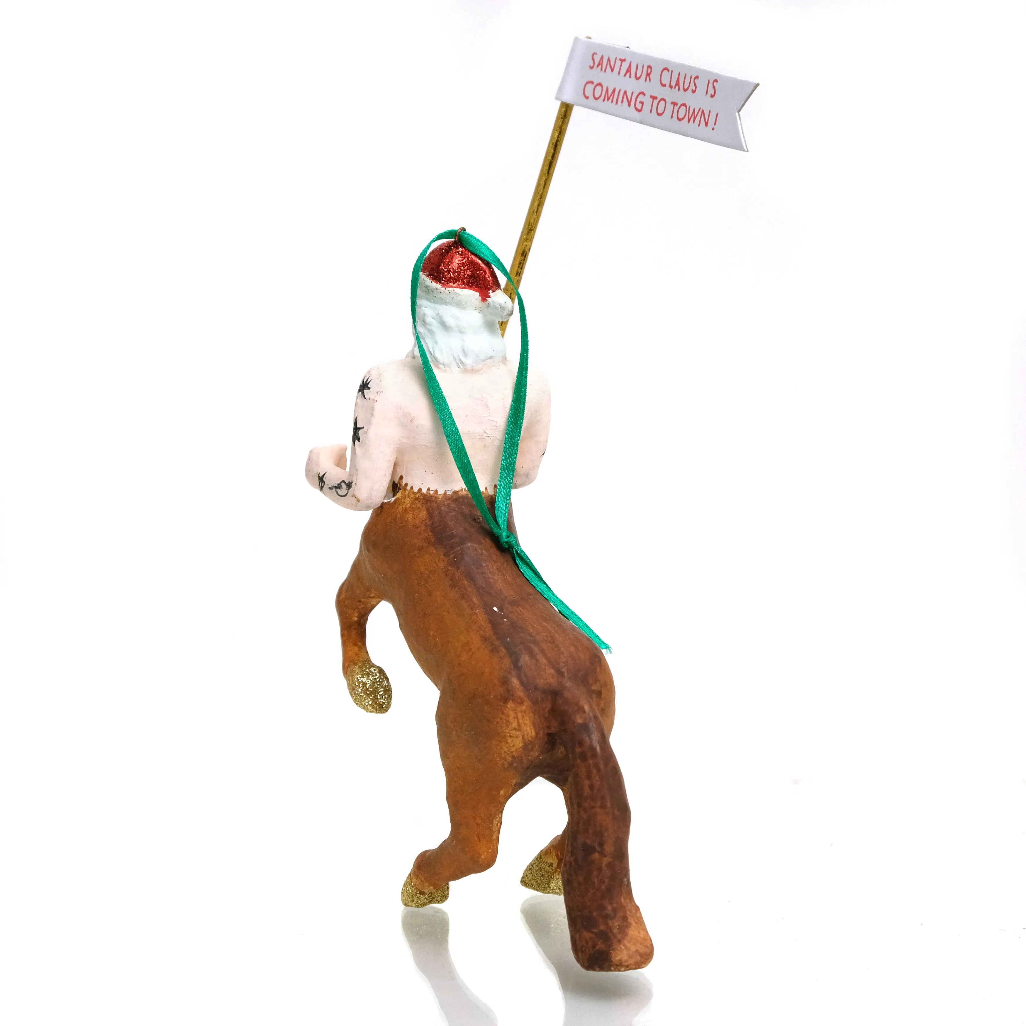 SANTAUR CLAUS IS COMING TO TOWN Ornament - Image 3
