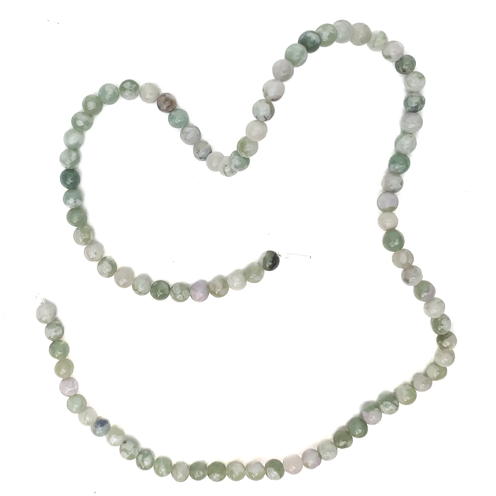 Saponite 5mm Smooth Rounds Bead Strand - Image 2