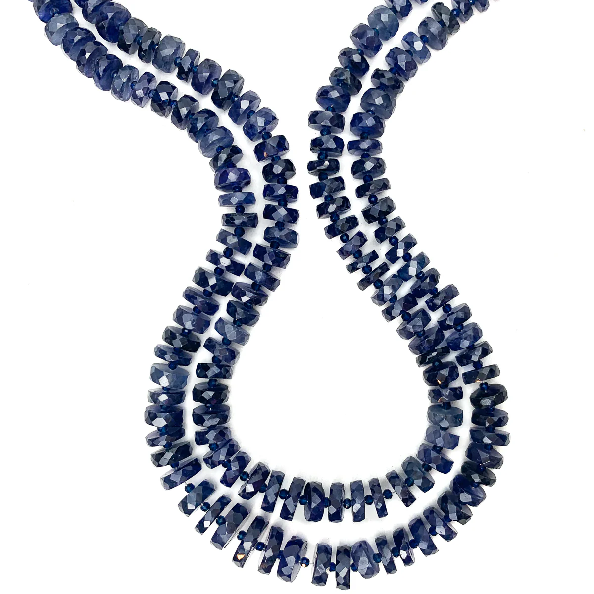 Sapphire Graduated Wheel Strands - Image 3