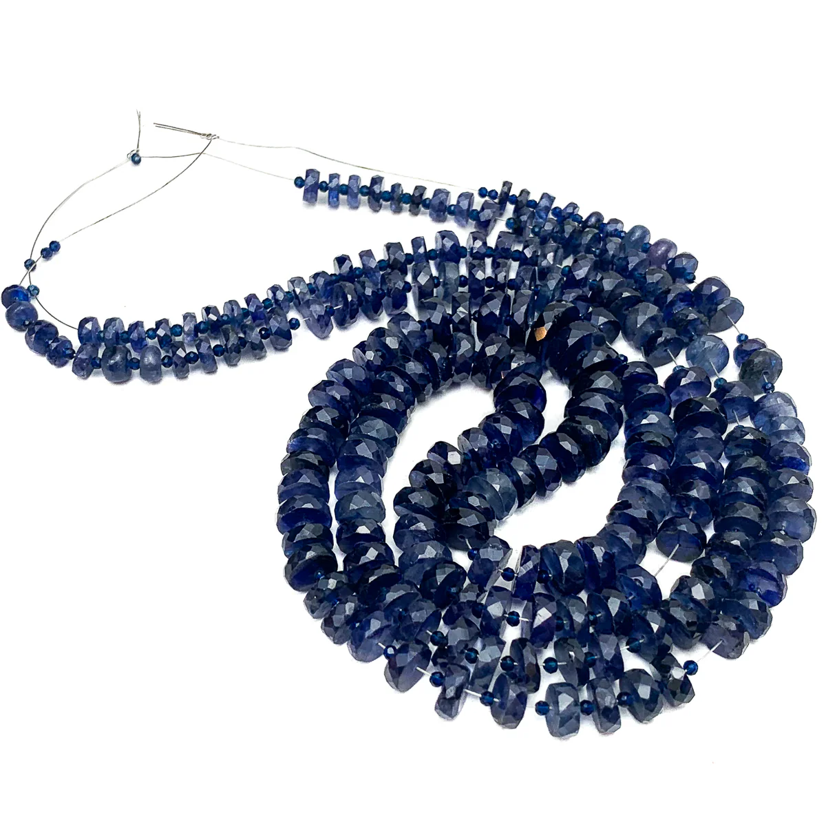 Sapphire Graduated Wheel Strands - Image 4