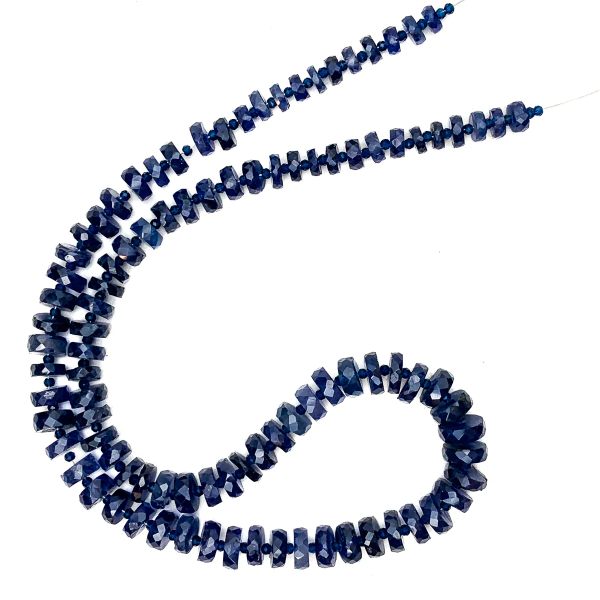 Sapphire Graduated Wheel Strands - Image 5