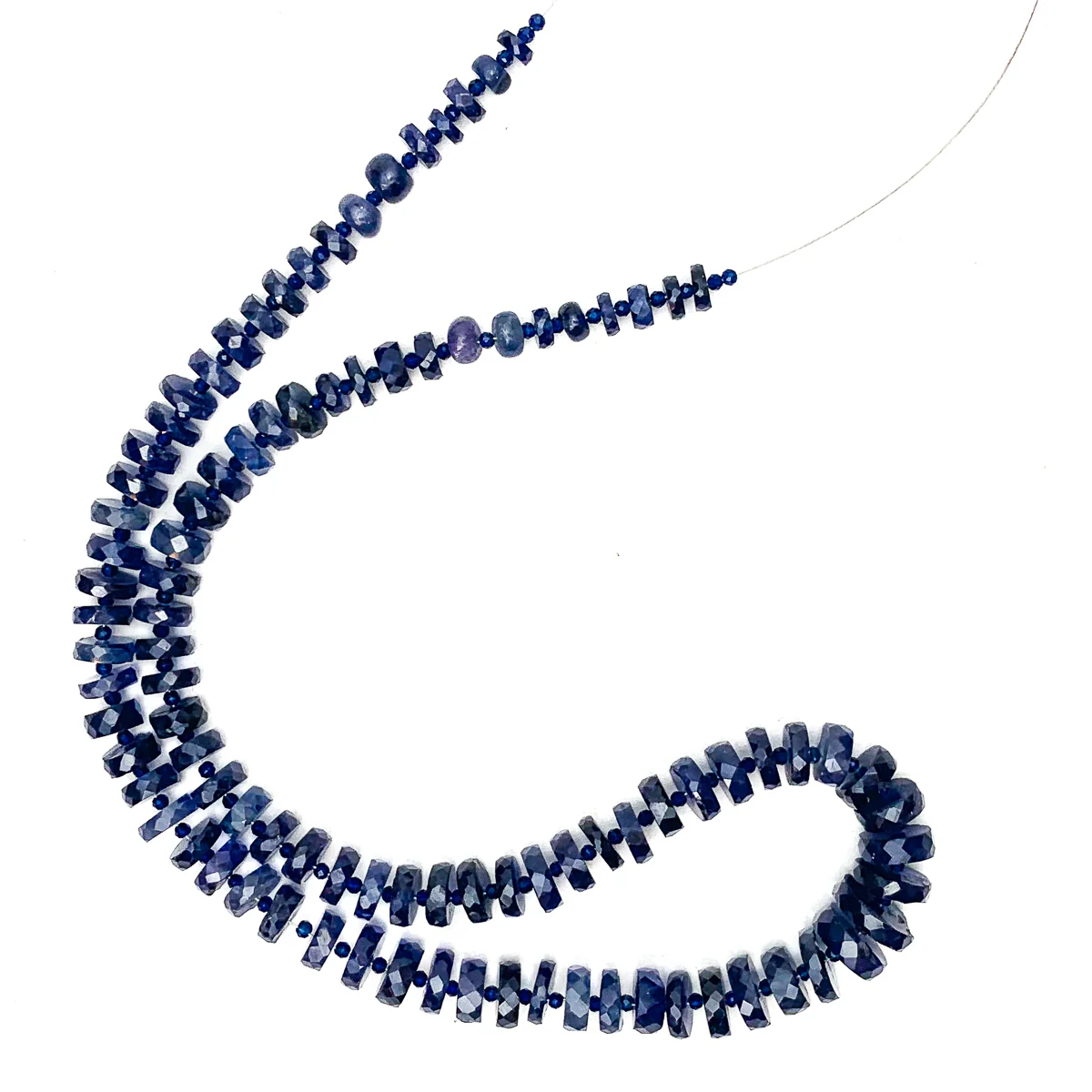 Sapphire Graduated Wheel Strands - Image 6