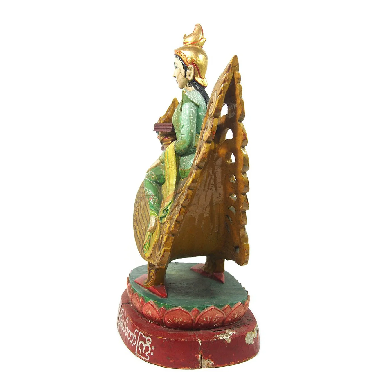 Saraswati Goddess Figure XL from Burma known as Thurathadi Dewi - Image 4