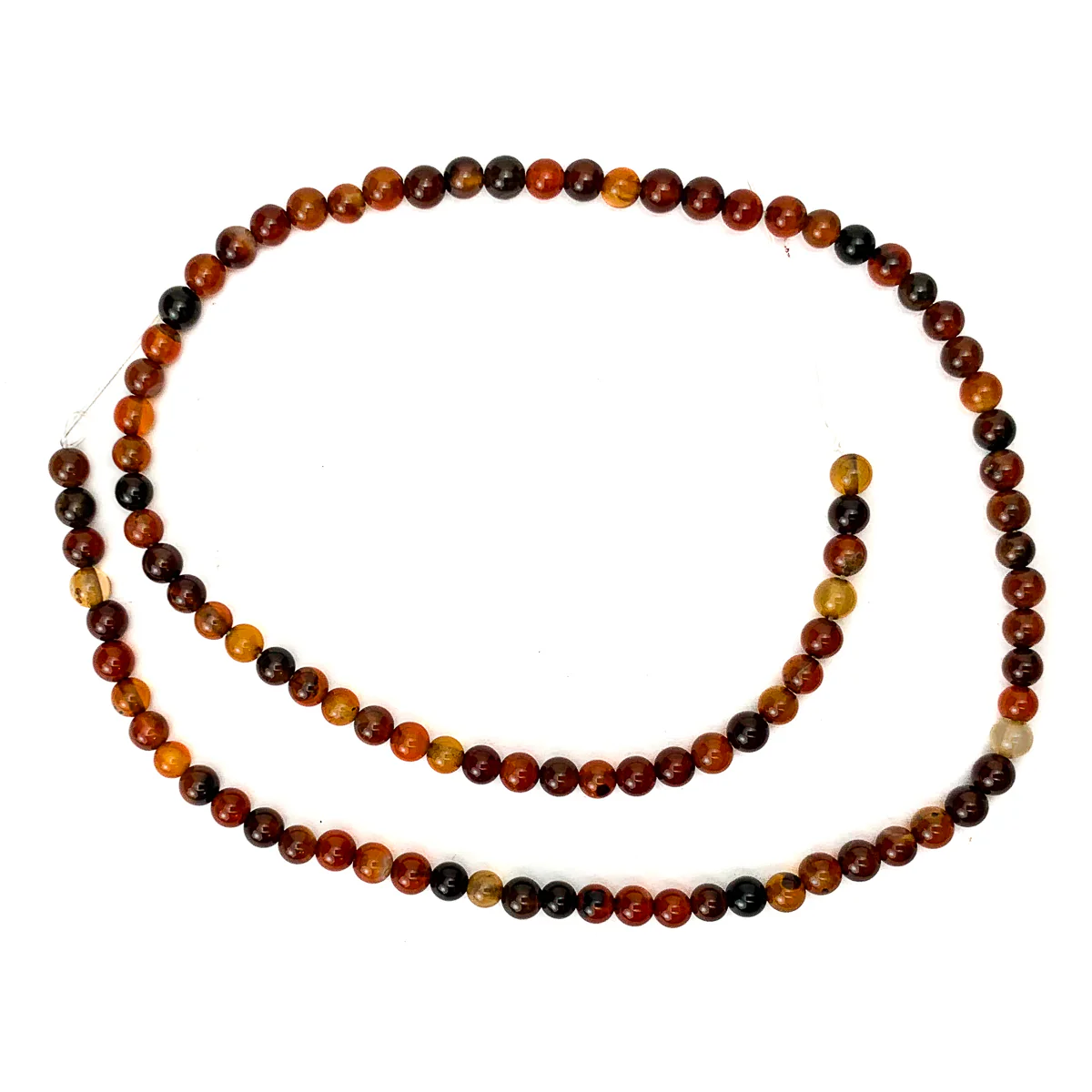 Sardonyx 4mm Smooth Rounds Strand - Image 2
