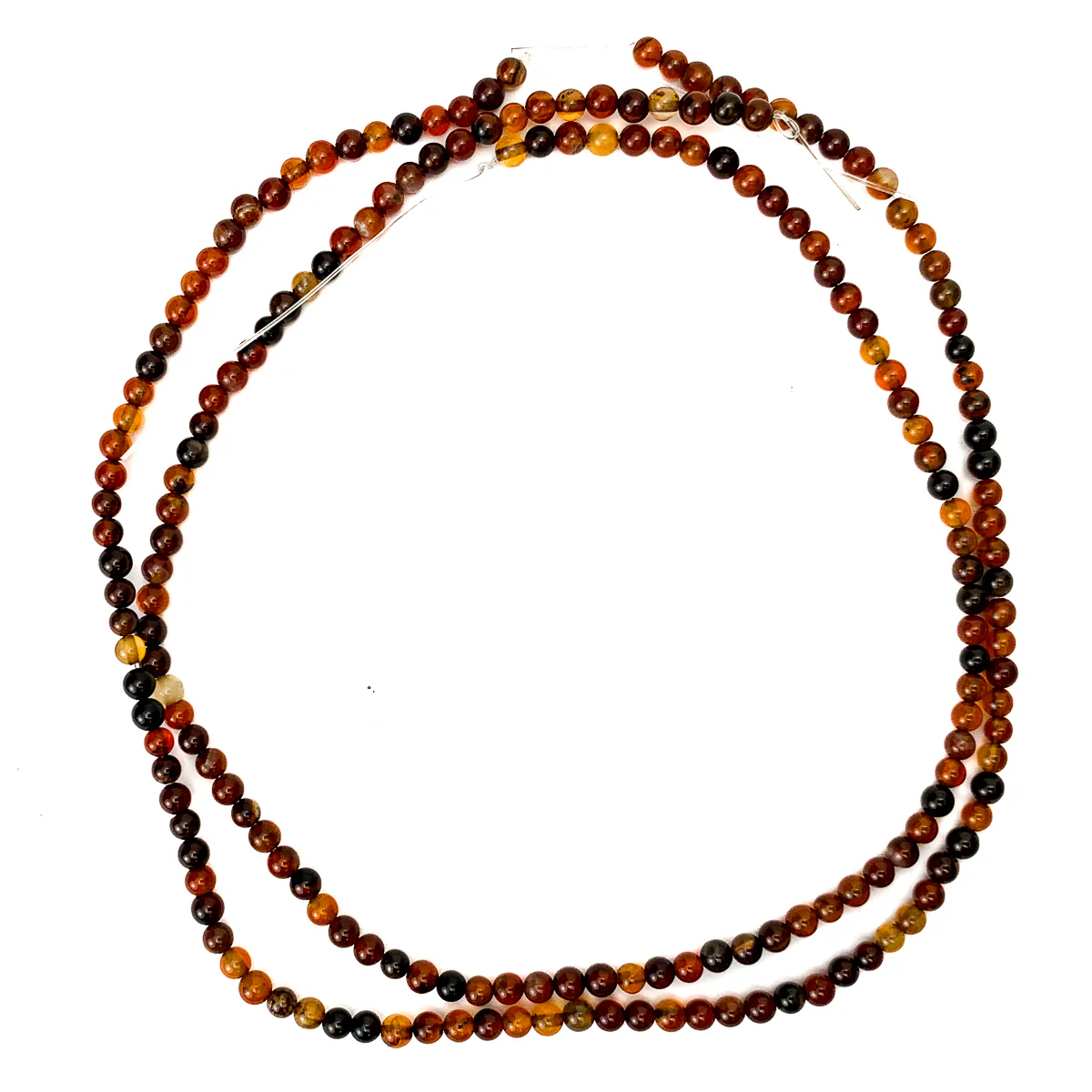 Sardonyx 4mm Smooth Rounds Strand - Image 4
