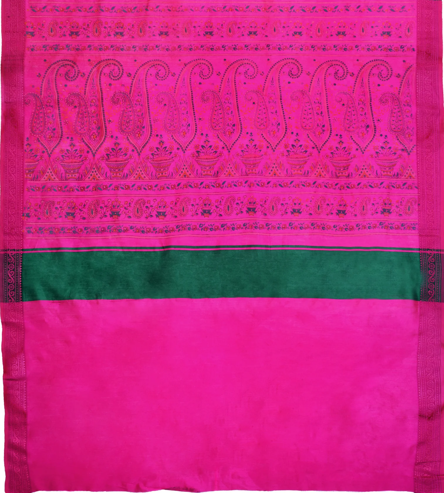 Textile 9: Sari Fine Heirloom Cloth From Rajasthan, India 2 - Image 4
