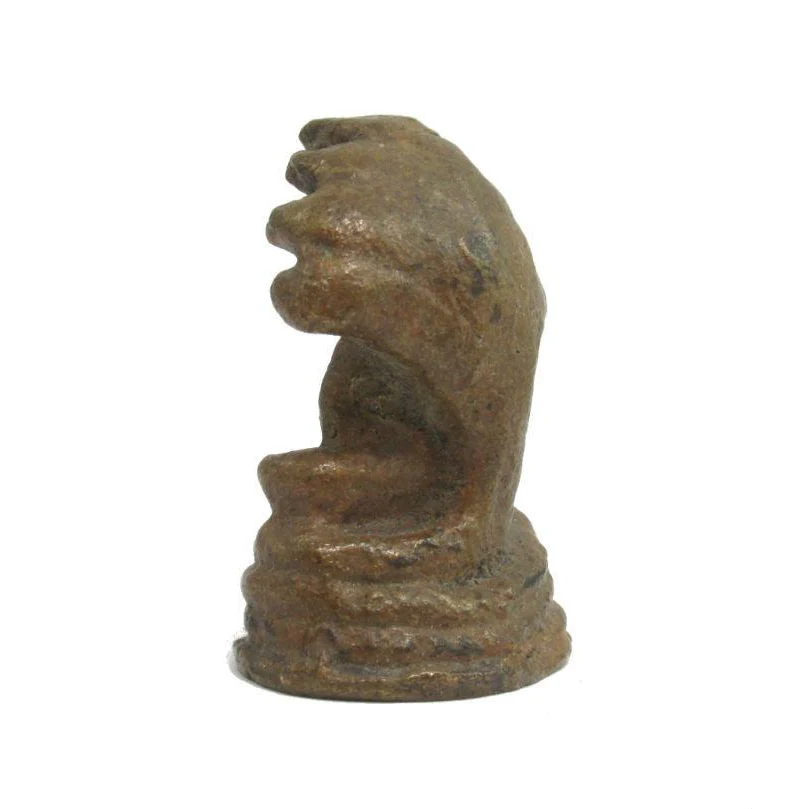 "Saturday Buddha" Protected by the Naga King Miniature Amulet - Image 3