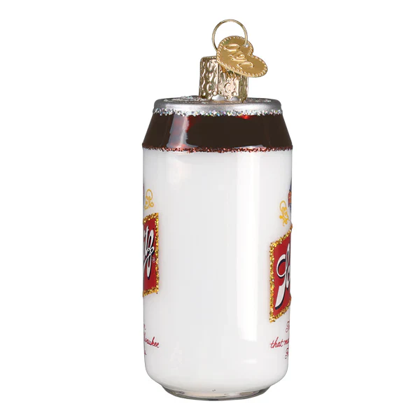 Schlitz Beer Can Glass Ornament - Image 3