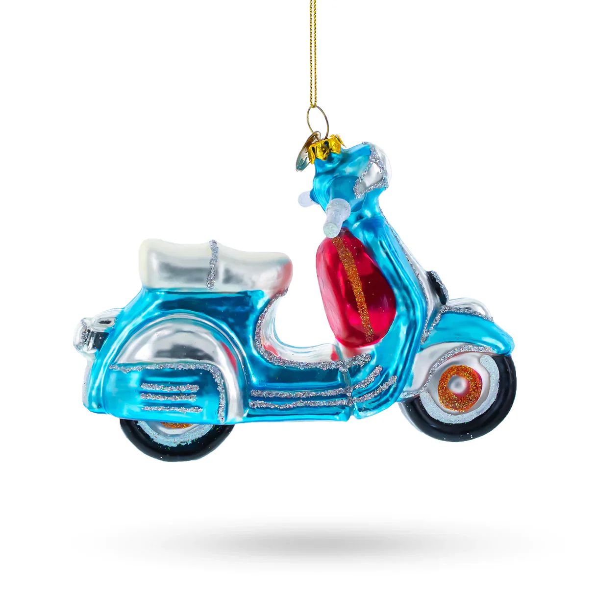 Scooting Through The Holidays Scooter Ornament PS - Image 2