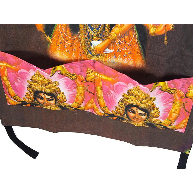 Screen Printed Apron, Durga 1 - Image 2