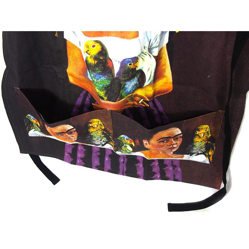 Screen Printed Apron, Frida Kahlo 2 - Image 2