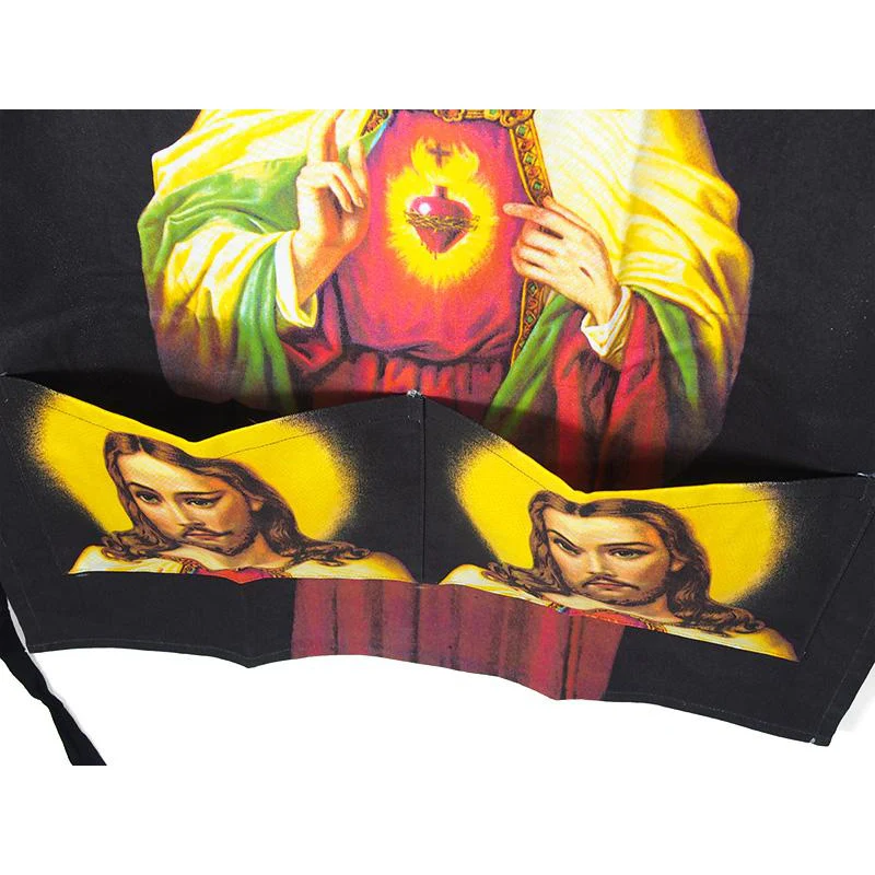 Screen Printed Apron, Jesus - Image 2