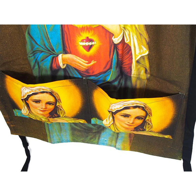 Screen Printed Apron, Virgin Mary - Image 2
