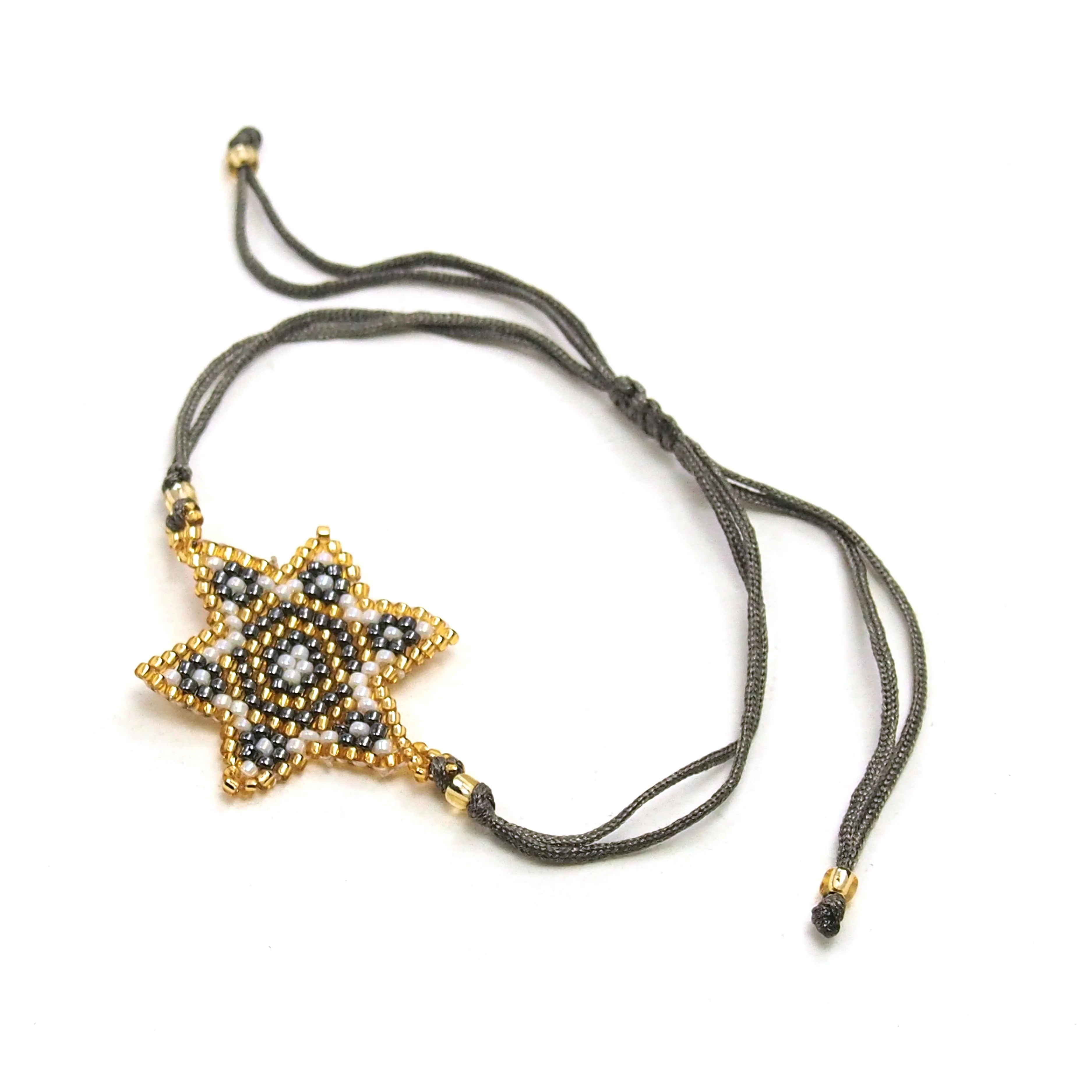 Seal of Solomon Hand-Loomed Bracelet - Image 5