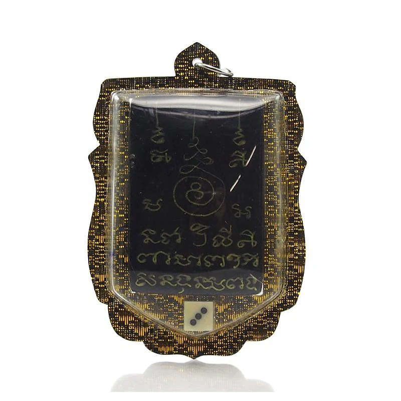 See Hoo Ha Tah (Four Ears Five Eyes) God Indra Thai Amulet Pendant -23.5 - Image 2