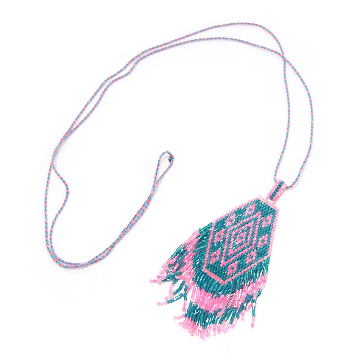 Seed Bead Necklace, B - Image 5