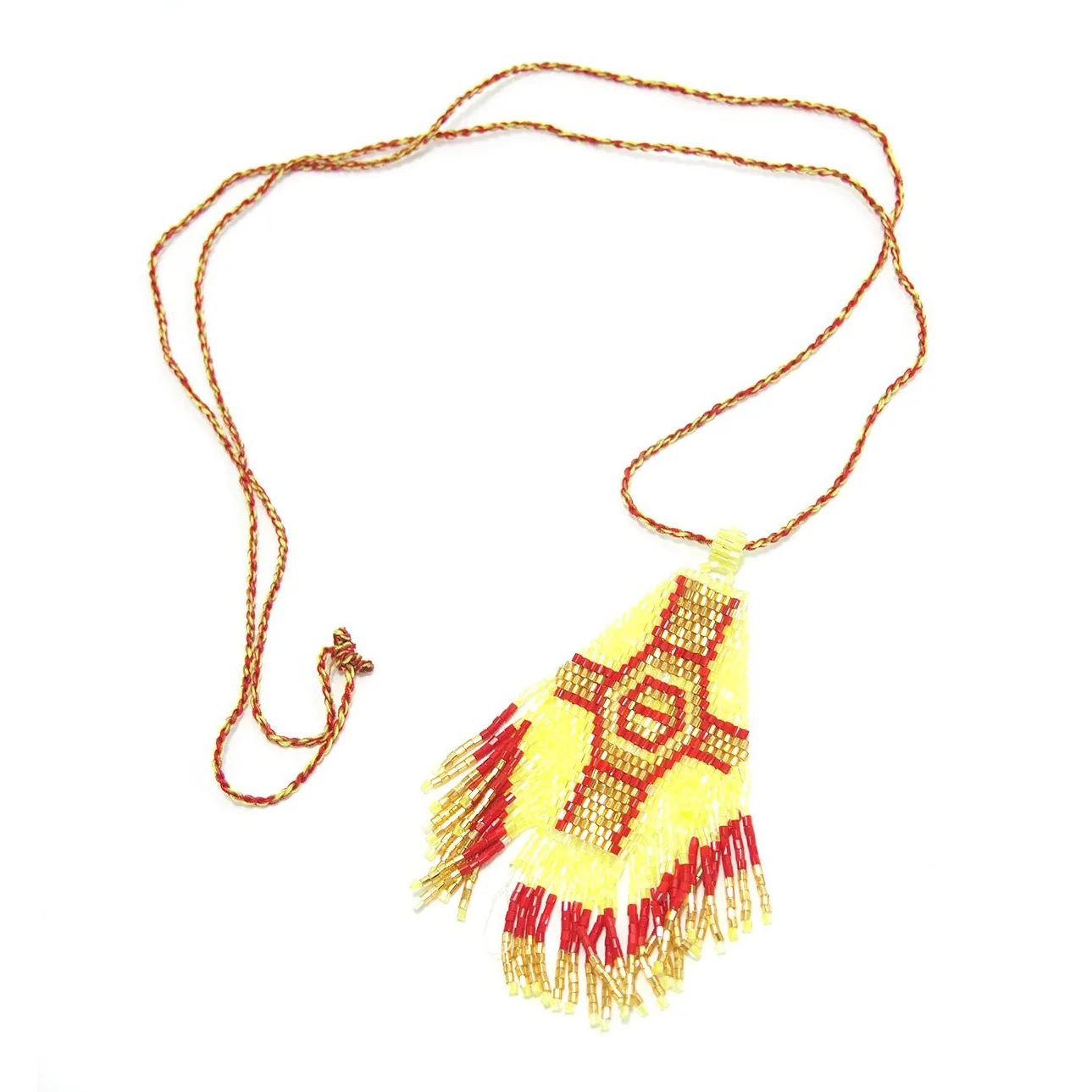 Seed Bead Necklace, D - Image 3