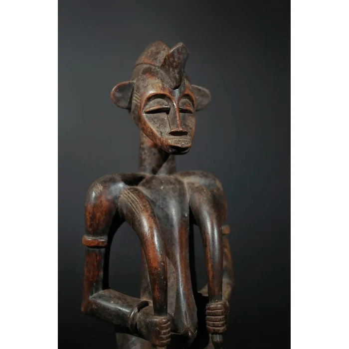 Senufo Standing Female Pombia Figure, Korhogo, Côte d'Ivoire #821 - Image 10