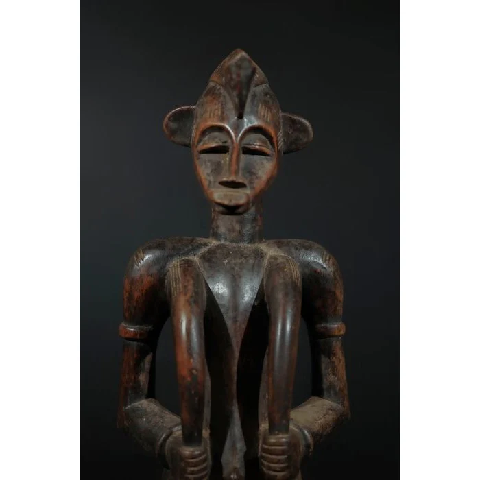 Senufo Standing Female Pombia Figure, Korhogo, Côte d'Ivoire #821 - Image 11
