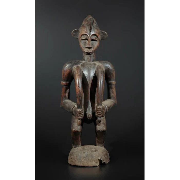 Senufo Standing Female Pombia Figure, Korhogo, Côte d'Ivoire #821 - Image 3