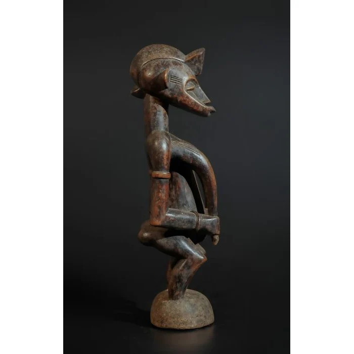 Senufo Standing Female Pombia Figure, Korhogo, Côte d'Ivoire #821 - Image 4