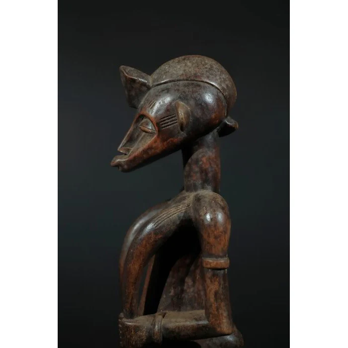Senufo Standing Female Pombia Figure, Korhogo, Côte d'Ivoire #821 - Image 8